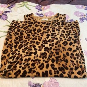 Calvin Klein leopard print dress